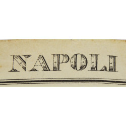 Carte britannique, NAPOLI, Italie, 1943