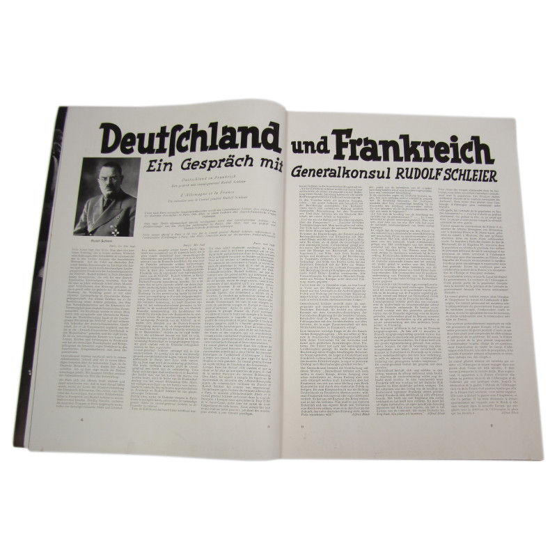 Brochure, Propaganda, German, Freude und Arbeit, January 6, 1941 ...