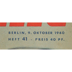 Magazine, Die Woche, October 9, 1940