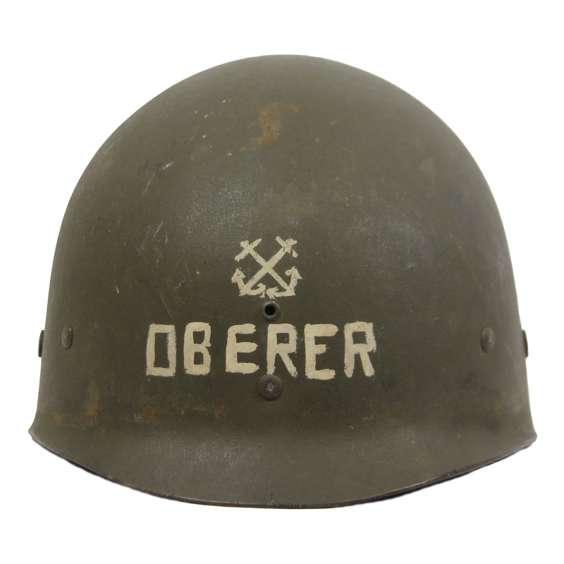 Liner, Helmet, M1, FIRESTONE, Green A Washers, COX Robert Oberer, US Navy