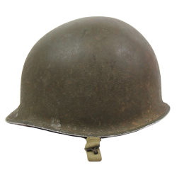 Helmet, M1, Fixed Loops, FIRESTONE Liner, 100th Naval Construction Bn., Seabees, PTO