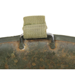 Casque M1, pattes fixes, liner FIRESTONE, 100th Naval Construction Bn., Seabees, PTO