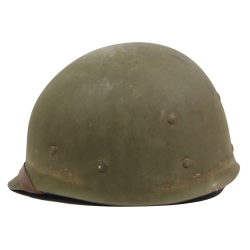 Helmet, M1, Fixed Loops, FIRESTONE Liner, 100th Naval Construction Bn., Seabees, PTO