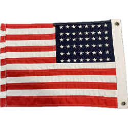 Drapeau US, 48 étoiles brodées, pour véhicule, 44.5cm x 32cm