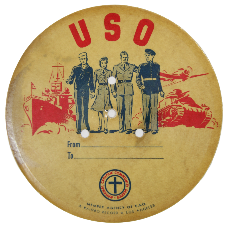 Record, USO, Letter