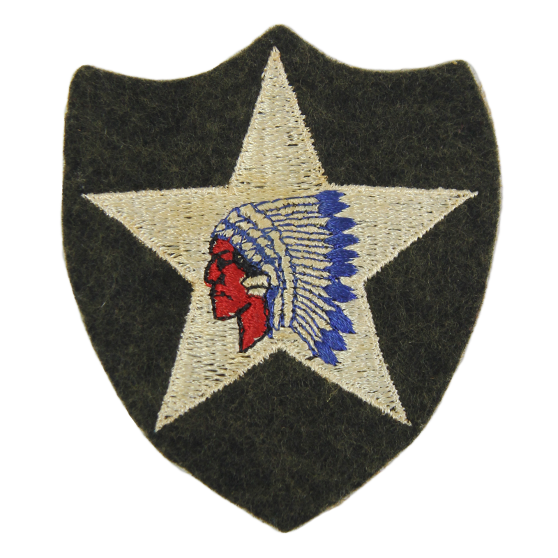 Insignia, 2nd Infantry Division, Early Production, Felt