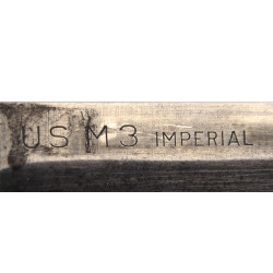 Knife, Trench, USM3, IMPERIAL on Blade, with USM8 Scabbard, 1st Type, Normandy