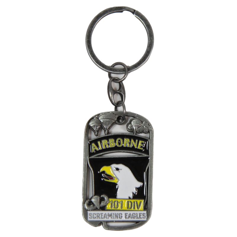 Key Ring, Dog Tag, 101st Airborne Division