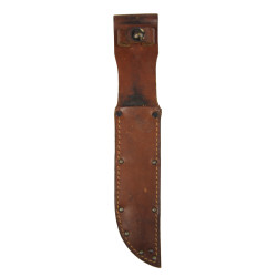 Couteau de combat EGW, 1er type, avec fourreau en cuir