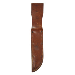 Couteau de combat EGW, 1er type, avec fourreau en cuir