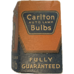 Light Bulb, Carlton Electric CO., for vehicles