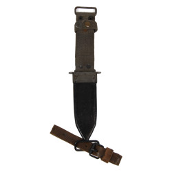 Knife, Utility, MK 1, COLONIAL, US Navy, with Modified Scabbard, UDT