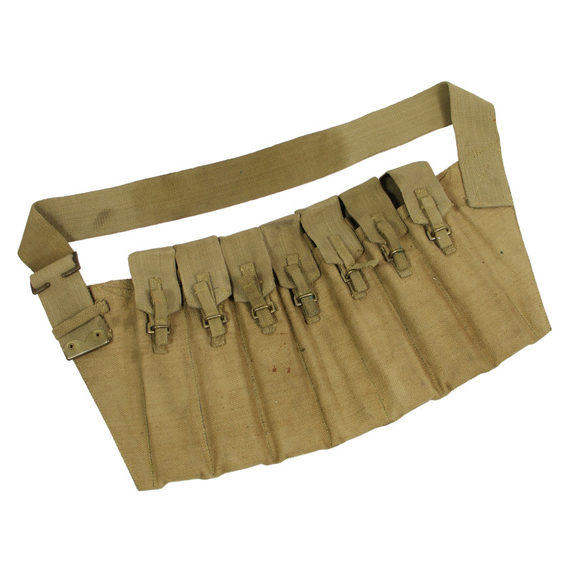 Pouch, Magazine, Sten, Bandoleer, British Airborne, 1944