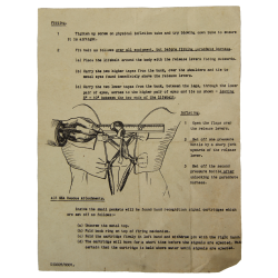 Sheet, Instruction, Lifebelts, Inflatable, Mk III and Mk IV, British Airborne