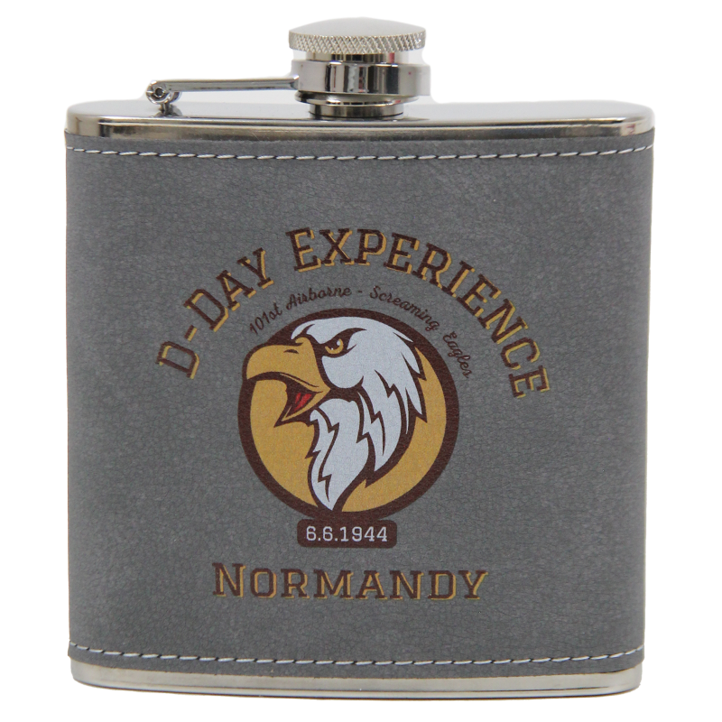 Flask, grey, Screaming Eagles