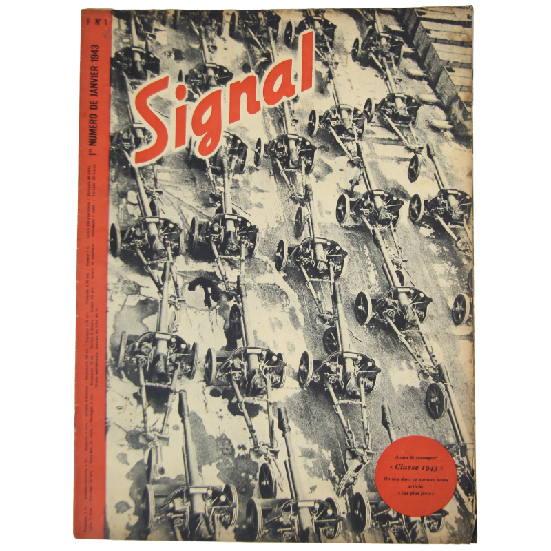 Magazine, Signal, January 1943, French Edition