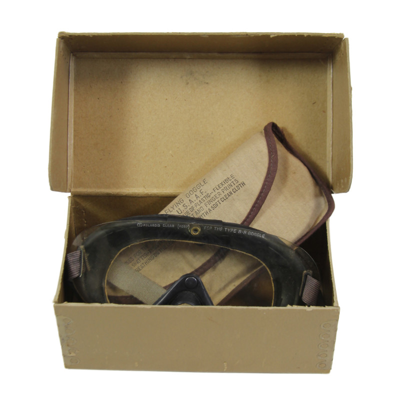 Goggles, Flying, Polaroid, Type B-8, USAAF, in Box