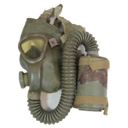 Mask, Gas, Lightweight, OD 7, 1943, Complete