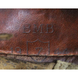 Casque de motocycliste britannique, BMB 1944, taille 57