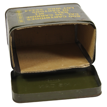 Container, 'Spam Can', 800 Cartridges, Caliber .30 Carbine Ball M1