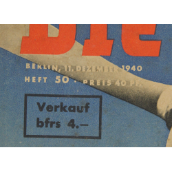 Magazine, Die Woche, 11 décembre 1940