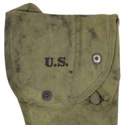 Case, Canvas, USM1A1 Carbine, Parachutist, ATLAS AWNING 1943, Camouflaged