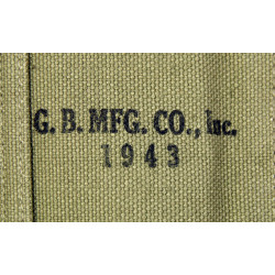 Sac porte-chargeurs Thompson, 30 coups, G.B. MFG. CO., Inc. 1943