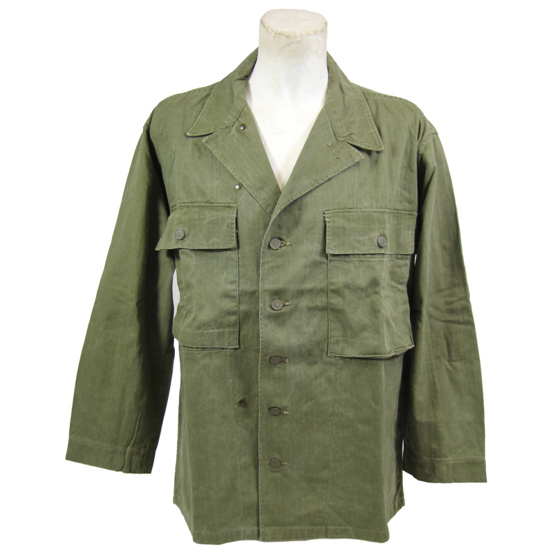 Veste de combat US Army, treillis HBT (Herringbone Twill), 42R