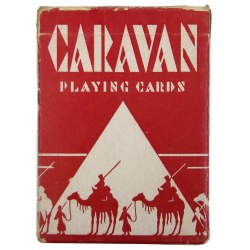 Cards, Playing, CARAVAN, Red