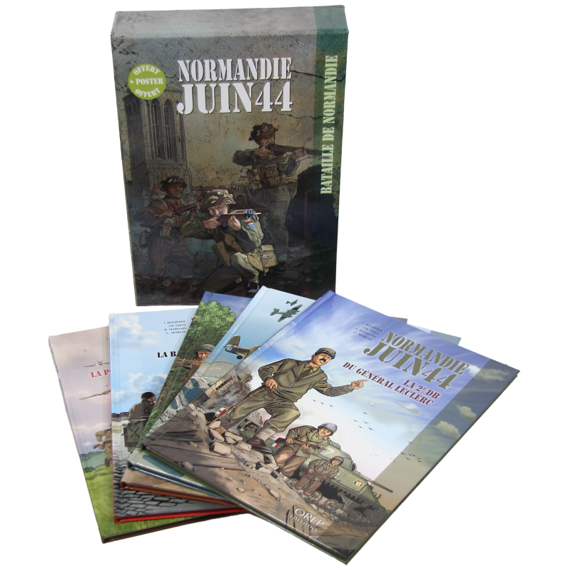 Normandie juin 44 - Bataille de Normandie, Coffret 5 tomes (6-10)