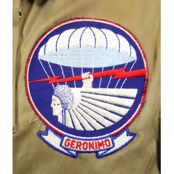 Veste de parachutiste M-1941, 501st Parachute Infantry Regiment