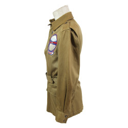 Veste de parachutiste M-1941, 501st Parachute Infantry Regiment