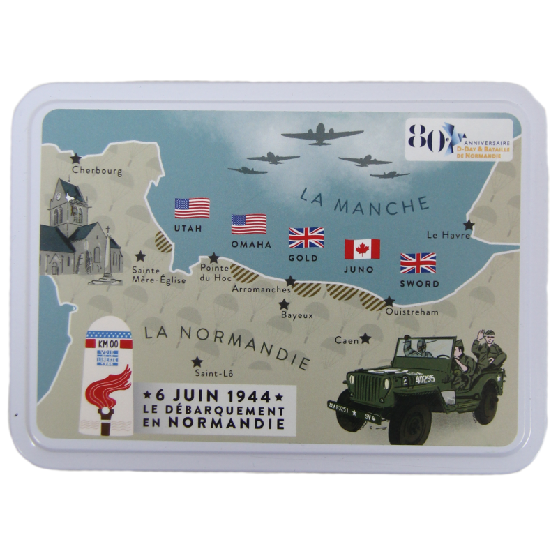 Chocolates, Normandy landing, 100g