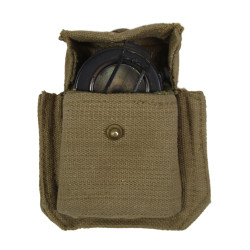 Compass, Mk III, British, 1944, in Pouch, M.E. Co. 1942