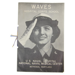 Livret de promotion, WAVES Hospital Corps School, Bethesda, Maryland, 3 mars 1945