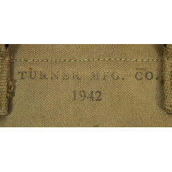 Case, Canvas, Dispatch, M-1938, US Army, TURNER MFG. CO. 1942, Named