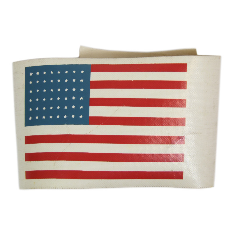 Armband, Identification, Oil Cloth, Invasion Flag