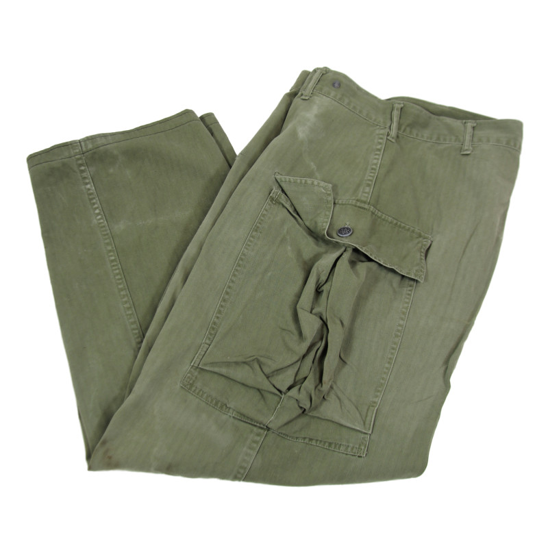 Pantalon de combat US Army, treillis HBT (Herringbone Twill), Special, 32 x 33