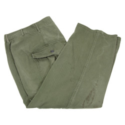 Pantalon de combat US Army, treillis HBT (Herringbone Twill), Special, 32 x 33