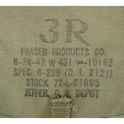 Guêtres en toile, US Army, 3R, FRASER PRODUCTS CO. 1942