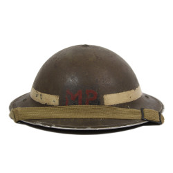 Casque Mk II, britannique, 1942, Beach Group, Military Police