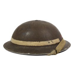 Helmet, Mk II, British, 1942, Beach Group, Military Police