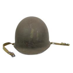 Helmet, M1, Fixed Loops, WESTINGHOUSE Liner, Major, Named