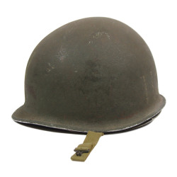 Helmet, M1, Fixed Loops, WESTINGHOUSE Liner, Major, Named