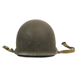 Helmet, M1, Fixed Loops, WESTINGHOUSE Liner, Major, Named