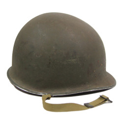 Helmet, M1, Fixed Loops, WESTINGHOUSE Liner, Major, Named