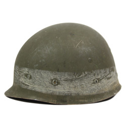 Helmet, M1, Fixed Loops, WESTINGHOUSE Liner, Major, Named