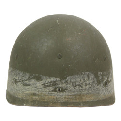 Helmet, M1, Fixed Loops, WESTINGHOUSE Liner, Major, Named