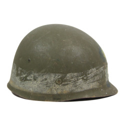 Helmet, M1, Fixed Loops, WESTINGHOUSE Liner, Major, Named