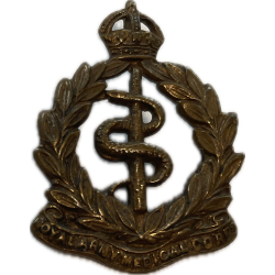 Insigne de col, officier, Royal Army Medical Corps